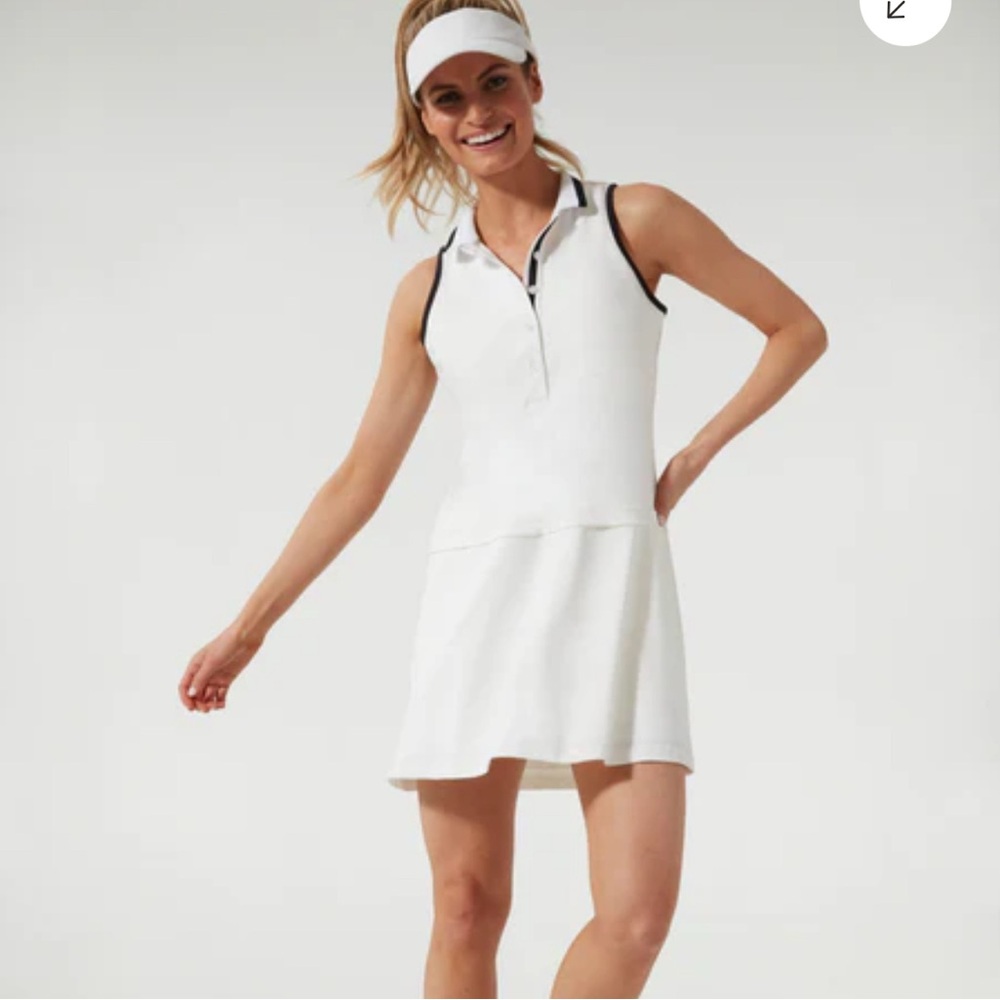 Tuckernuck Sport White Polo Shirt